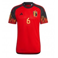 Camisa de time de futebol Bélgica Axel Witsel #6 Replicas 1º Equipamento Mundo 2022 Manga Curta